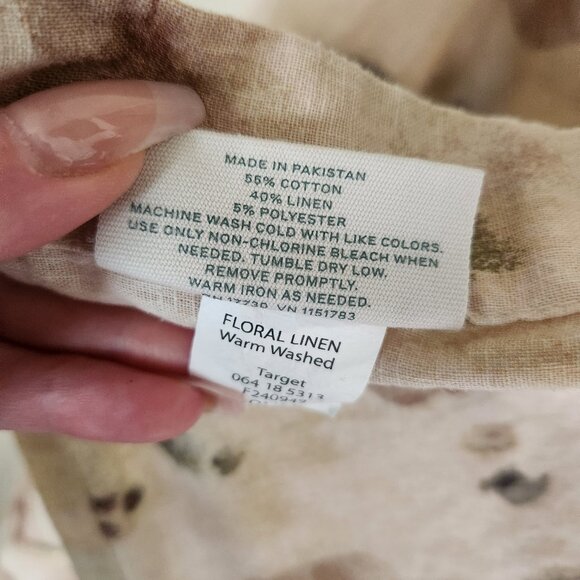 Linen warm washed Casaluna shower curtain - Picture 6 of 6